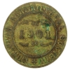 Image 2 : 1901 Moravian Agricultural Society Token