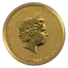 Image 2 : Scarce! Australia 2008 1/10oz $15 Lunar Series II Year of the Mouse .9999 Fine Gold Coin