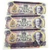 Image 1 : BC-49a1971 $10 AU or Better Beattie-Rasminsky SN:DC3834735-"37. 3pcs.