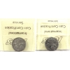 Image 2 : 5-cent 1922 Near S & Far S ICCS MS62. 2pcs