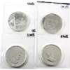 Image 2 : 2009-2012 $5 1oz Fine Silver Coins. 4pcs. (Tax Exempt)