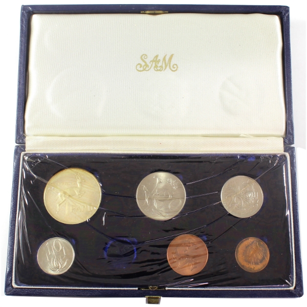South Africa 1965 7-Coin Set