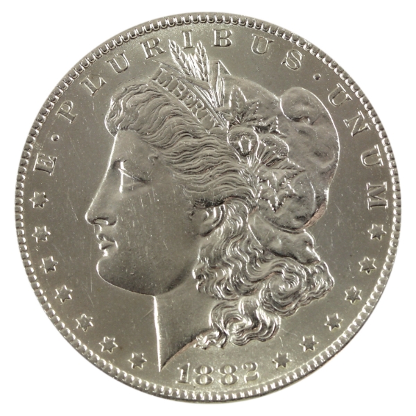 USA Silver 1882CC Morgan Dollar BU