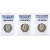 Image 1 : USA 1981s-1983s 50-cent PCGS PR68 to PR69 D CAM. 3pcs.