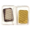 Image 2 : 1g Johnson Matthey Gold & Silver Bars. 2pcs. (Tax Exempt)