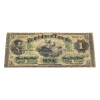 Image 3 : DC-2a 1870 $1 Small Date Legacy F12 Dickinson-Harington Payable at Montreal SN:236613 Check Letter A