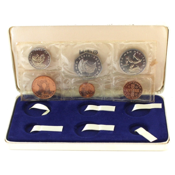 Isle of Man 1971 Proof Set in Original Packaging w/COA