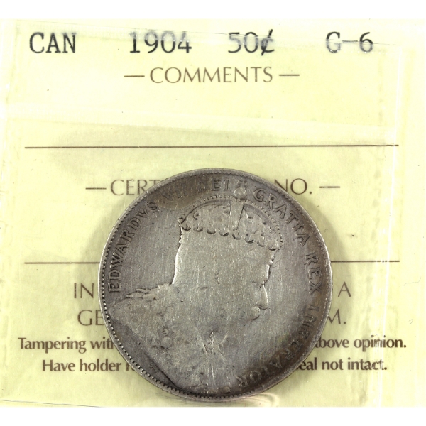 50-cent 1904 ICCS G6