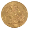 Image 1 : Great Britain Gold 1911 Sovereign AU-UNC. Contains 0.2354oz fine gold