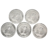 Image 1 : 3/4oz Canada 2015 $2 Grey Wolf .9999 Silver Coin. 6 pcs. (Tax Exempt)