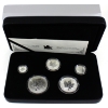 Image 1 : 2004 RCM Privy Mark Silver Maple Leaf 5-coin Fractional Set (Tax Exempt)