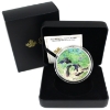 Image 1 : 2021 $50 Great Lakes Tribute Fine Silver Coin with Colour (Tax Exempt)