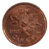 Image 2 : 1-cent 1987 ICCS MS66 Red