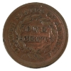 Image 2 : USA 1856 1-cent Upright 5 EF (impaired)