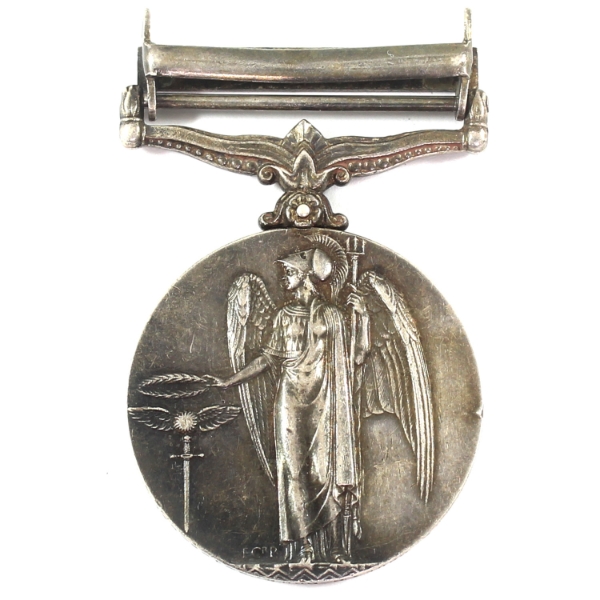 Great Britain 1920 General Service Medal (1918-1962) CLASP: Iraq; NAMED: Osepoy Ghulam Mohammad 36mm