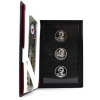 1997 Hockey Hall of Fame Inductee Sterling Silver Medallion 3-Piece Collection 