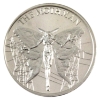Image 1 : 2oz USA 'THE MOTHMAN' .999 Fine Silver Round (Tax Exempt)