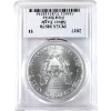 Image 2 : USA Silver 2017 1oz .999 Fine Silver Eagle PCGS MS70 First Strike Donald Trump 45th President