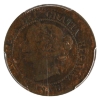 Image 2 : ERROR! 1-cent 1859 Narrow 9 Struck 5% Off-Center PCGS VF20