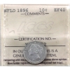 Image 1 : Newfoundland 10-cent 1896 ICCS EF40