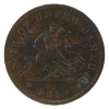 Image 1 : BR-719, CH-PC-6D 1857 Bank of Upper Canada Penny Token EF-AU