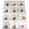 Image 1 : 1-cent 1959-1972 ICCS MS65 Red. 12pcs.