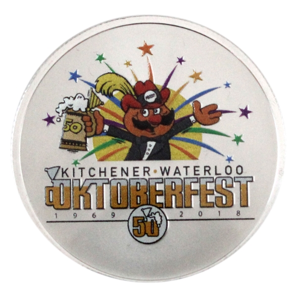 SCARCE! 1969-2018 Kitchener-Waterloo Oktoberfest 50th Anniversary Sponsored by CIBC (Tax Exempt)