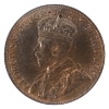 Image 2 : Newfoundland 1-cent 1936 ICCS MS64 Red & Brown