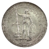 Image 1 : Great Britain Silver 1911-B Trade Dollar AU, KM-T5