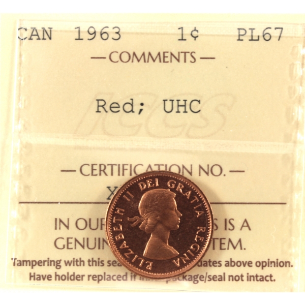 1-cent 1963 ICCS PL67 Red UHC