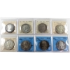 Image 1 : Silver $1 1949-1967 ICCS/CCCS EF40 to PL64. 8pcs.