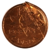 Image 1 : 1-cent 1958 Flip Strike Error ICCS Return
