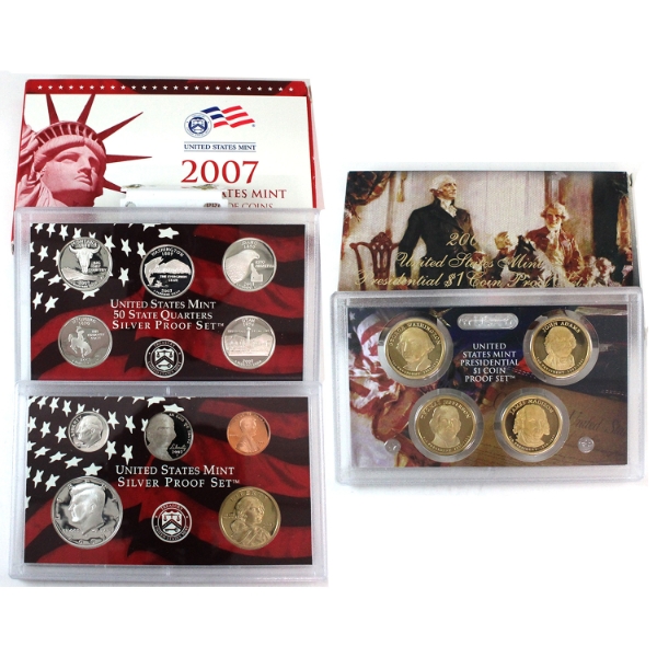 USA 2007S Silver Proof Set