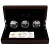 Image 1 : 2016 $10 Reflections of Wildlife Silver 3 Coin Set in Deluxe Case. (Tax Exempt)