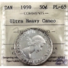 Image 1 : 50-cent 1959 ICCS PL65 UHC
