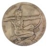Image 1 : Great Britain 1931 NRA King's Trophy Competition Medal Awarded to J. Morris Silver- 52g, 50mm