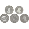 1980-2000 Silver Oktoberfest Tokens .999 Fine Silver. 5pcs. (Tax Exempt)