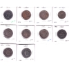 USA Half Cent & 1-cent 1822-1852 (Some ND) Bulk Collection in 10-Pocket Sheet. 10pcs. 
