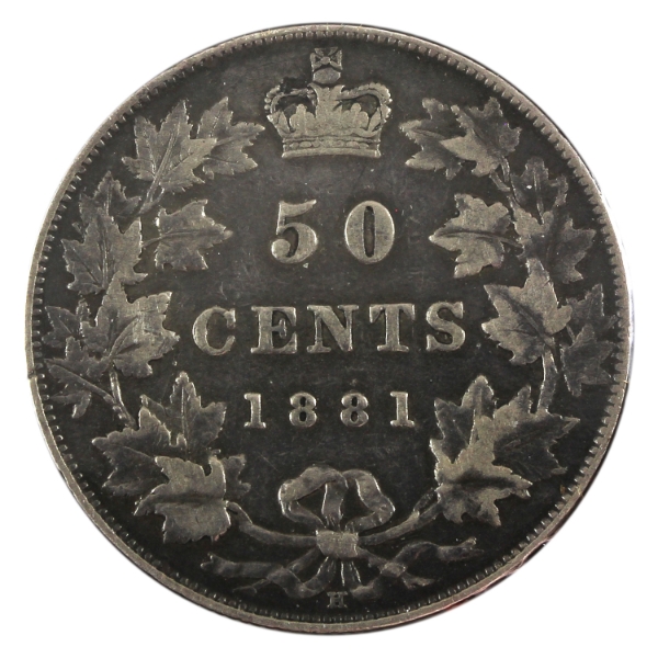 50-cent 1881H Very Fine