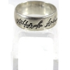 Image 1 : Lord of the Rings The One Ring Sterling Silver Ring