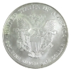 Image 2 : 1oz USA 1999 Colorized Walking Liberty .999 Fine Silver Eagle (Tax Exempt)