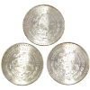 Image 2 : 3x 1oz Mexico 1985 .999 Fine Silver Libertad. 3pcs (Tax Exempt)