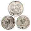 Image 1 : Beaver Bullion .999 Fine Silver - 2x 1oz Apocalypse Silver Trade Unit & 2oz Jack o' Lantern. 3pcs