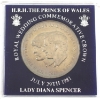Image 1 : Great Britain 1981 HRH Prince of Wales Royal Wedding Commemorative Crown Coin (~39mm)