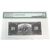 Image 2 : BC-24b 1937 $10 PMG AU55 EPQ Gordon-Towers SN: Y/D9607628