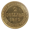 Image 2 : Newfoundland Gold $2 1870 Obverse 2 ICCS AU55