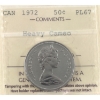 Image 1 : 50-cent 1972 ICCS PL67 Heavy Cameo