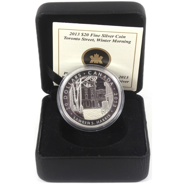 2013 $20 Group of Seven - Lawren S. Harris 1oz .9999 Fine Silver Coin (Tax Exempt)