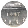 Image 3 : Silver $1 1947 4x HP, Pointed 7 EF-AU (imp)