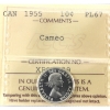 Image 1 : 10-cent 1955 ICCS PL67 Cameo